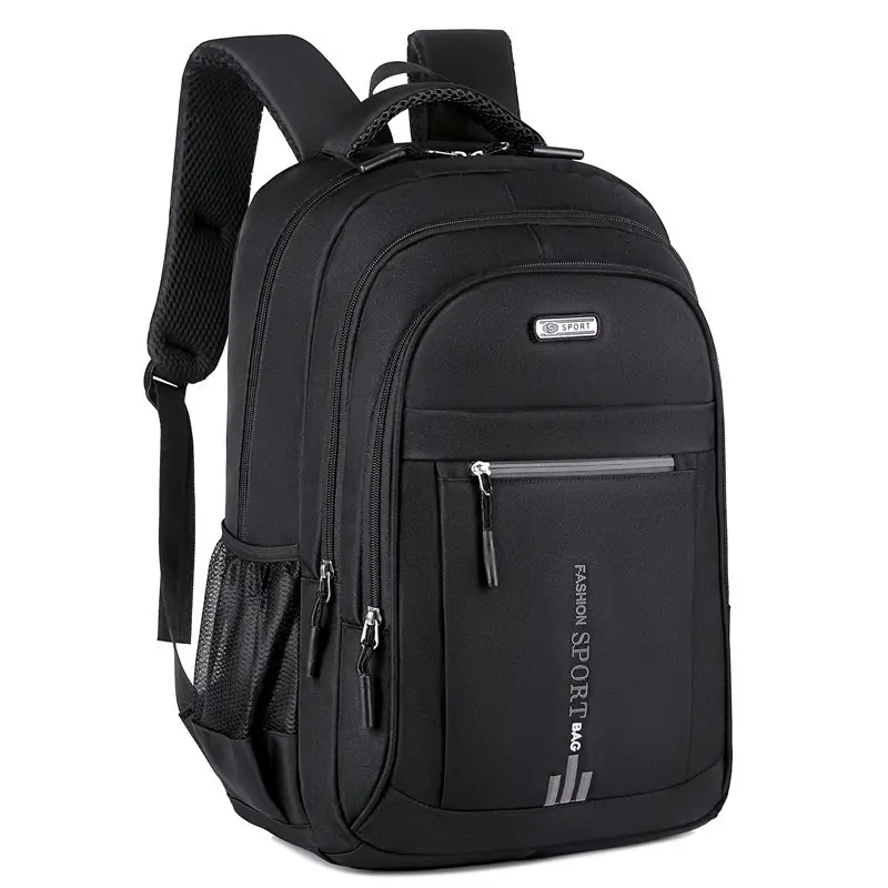 Fusion Sport 4.0 Unisex Backpack - Black, Durable, Versatile Daily Luggage Bag with Multiple Pockets, Comfortable Strap, for School, Hiking (2026-2027), 130 Model