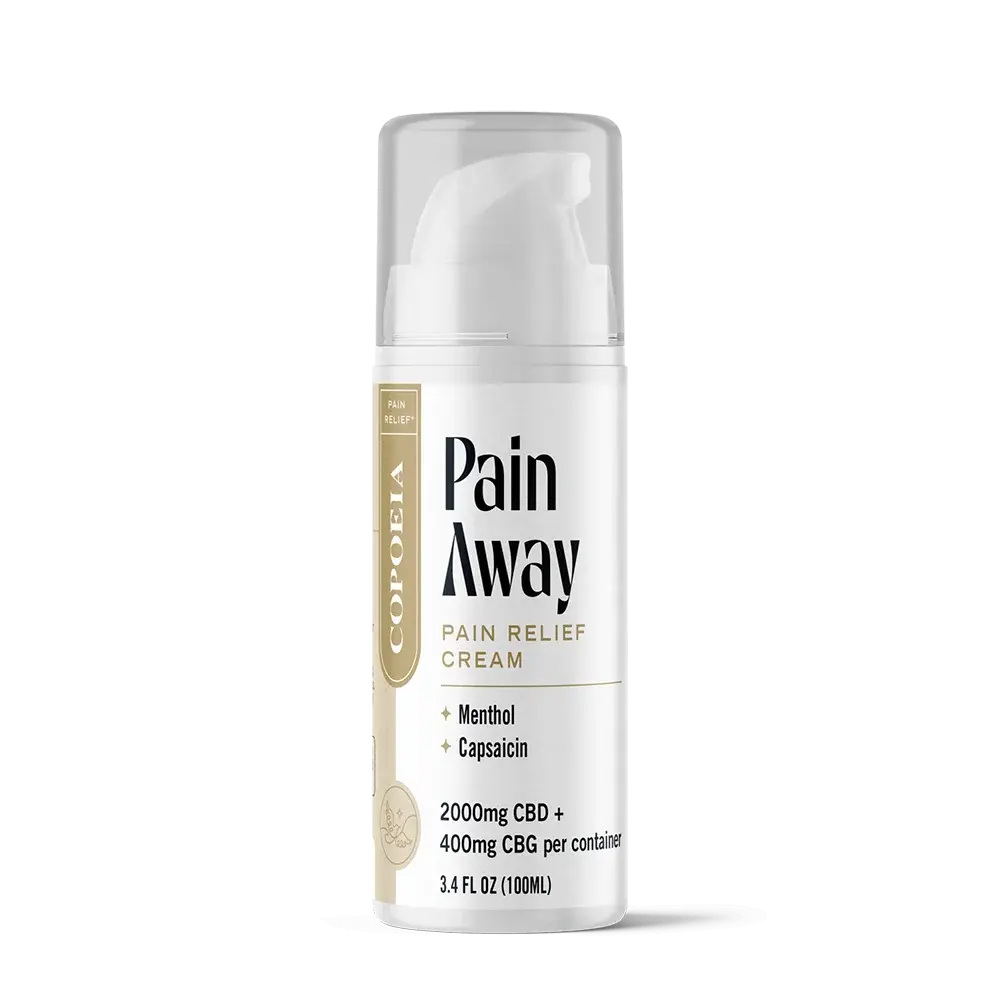 Pain Away | 2000mg CBD & 400mg CBG Relief Cream - Joint & Muscle Relief