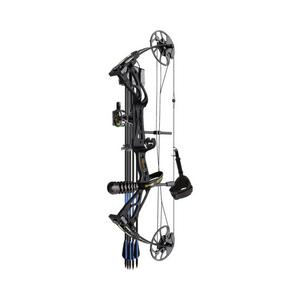 Sanlida Archery Dragon X8 RTH Compound Bow Package for Adults and Teens,18”-31” Draw Length,0-70 Lbs Draw Weight,up to IBO 310 fps,No Bow Press Needed,Limbs Made in USA,Limited Life-time Warranty (RH Only)