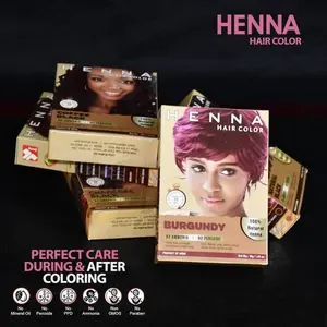 30 Minute Natural Henna Hair Dye: Chemical-Free Semi-Permanent Burgundy Color for Men and Women Haircare Organic color shampoo Blonde Moisturize Ash Brown Moisturizer