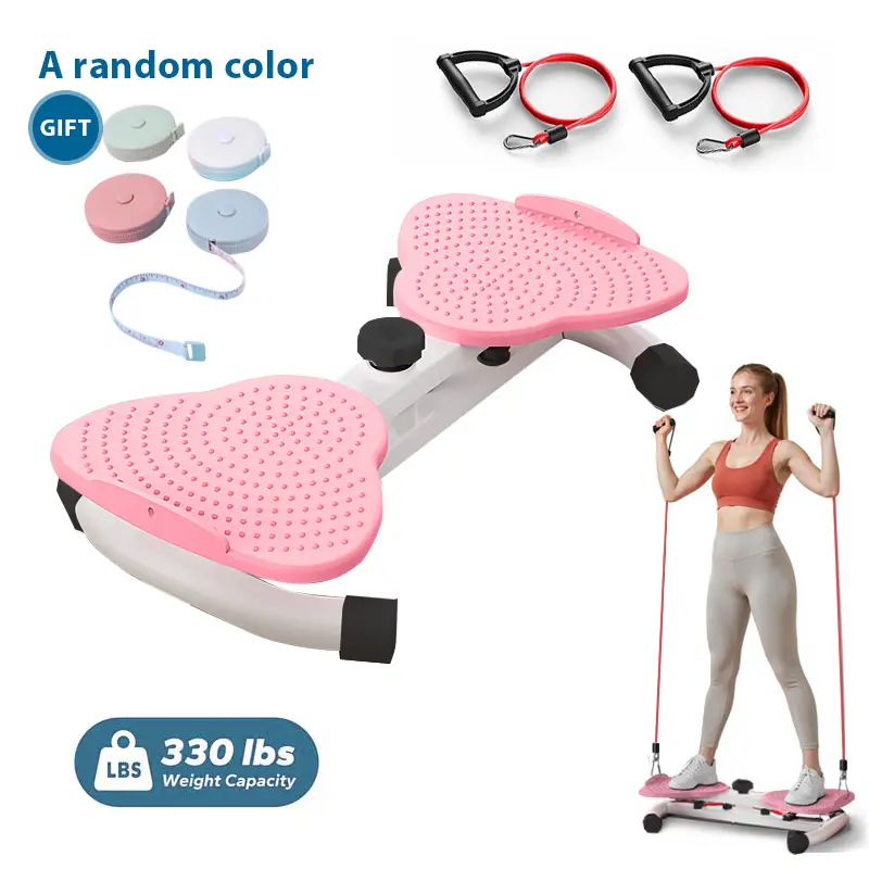 Home Waist Twist Machine - Abdominal Exercise Machine for Home Gym with Free Measuring Tape, Abdomen, Arms, Legs, Buttocks, Core Muscle and Abdominal Trainer for Home Gym, Core Abdominal Exercise Trainer, Father's Day Gift