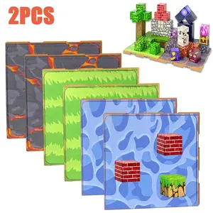 Lava, River & Grassland Theme DIY Funny Toys - Indoor & Outdoor Exploration Toys, Encourages Imaginative Play, Hands-On Learning & Adventure in Different Natural Scenes