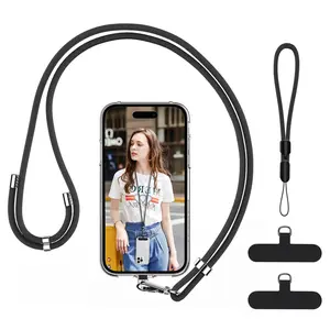 Adjustable Crossbody Long & Short Phone Strap Set, Travel/daily Anti-Loss, Fits iPhone & Android Smartphones, Perfect Gift for Couples & Family, Adjustable Phone Lanyard