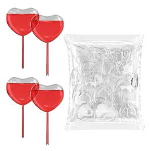 50Pcs 4mL Cupcakes Disposable Plastic Transfer Pipettes Liquid Dropper for Chocolate or Strawberries Cupcakes, Ice Cream, Mini Cakes, Waffles, Children's Painting