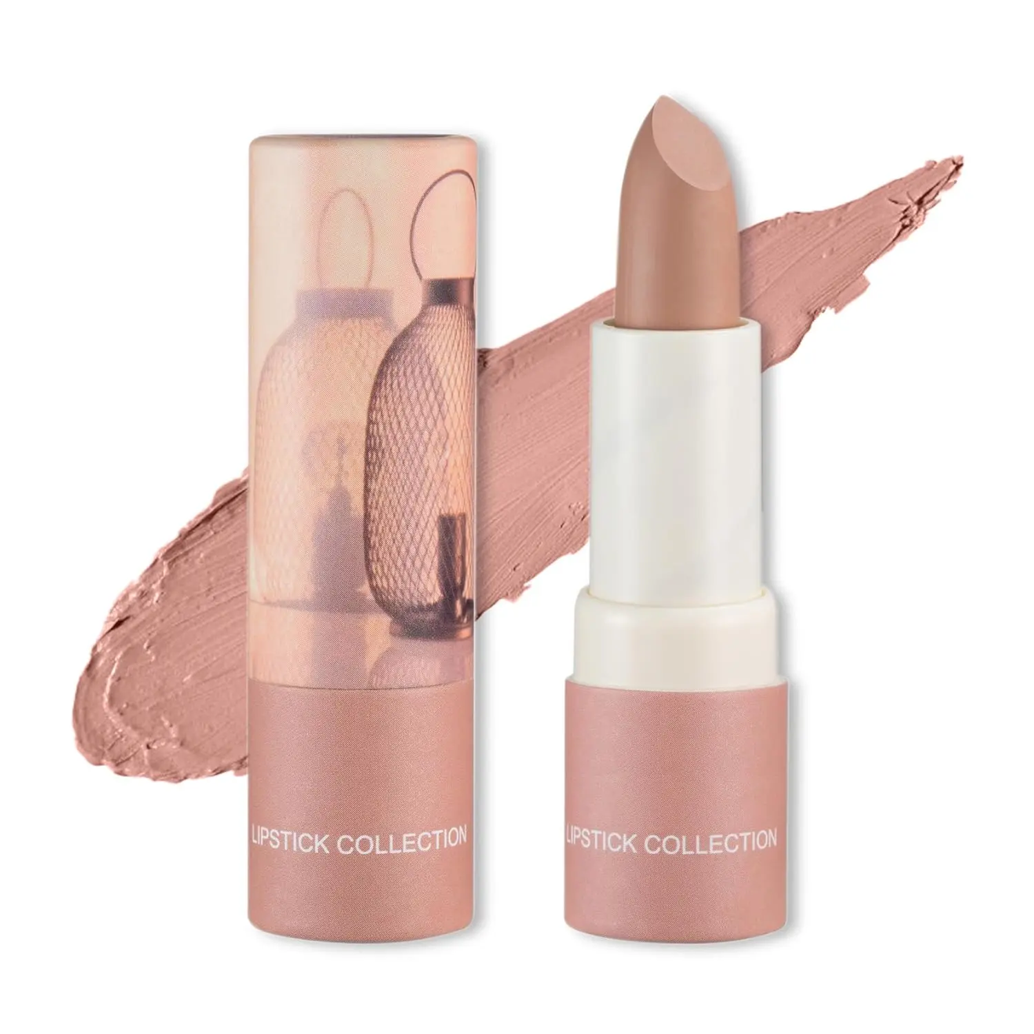 Matte  Lipstick Silky Velvet Lip Gloss  Lip Stain Paper Tube Lipsticks Non-Stick Cup, Waterproof Long Lasting Matte Lipstick for Women Daily  Lip Makeup-02