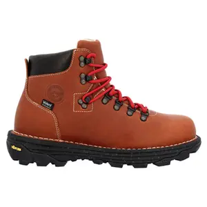 Rocky Womens Rampage Waterproof Round Toe Hiking Hiking Casual Boots  - Brown