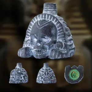 Aztec Death Whistle, 1 Count Unique & Loud Aztec Death Whistle, Human Screams Whistle, Musical Instrument for Fun Activities & Pranks