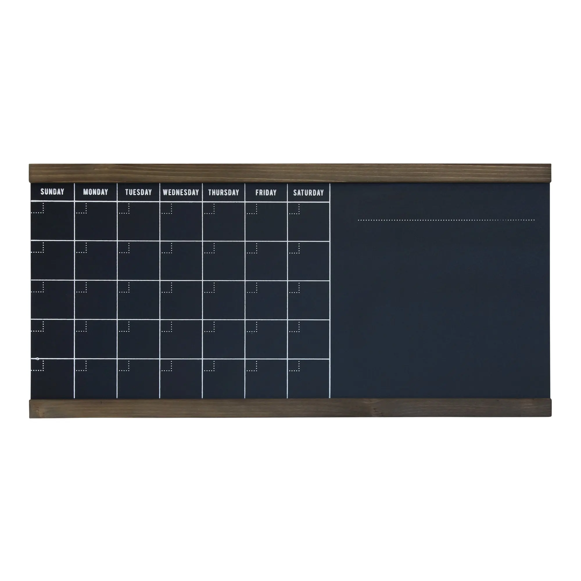 Large Black Monthly 1WRITE Board