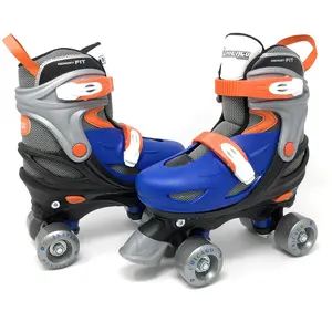 Chicago Skates Boys Adjustable Junior Quad Roll er Skates