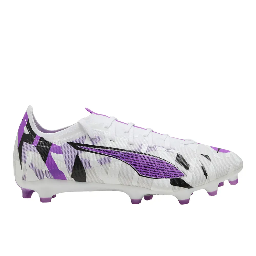 PUMA Mens Ultra 5 Match Forever FirmArtifical Ground Soccer Cleats - White PUMA Mens Ultra 5 Match Forever FirmArtifical Ground Soccer Cleats - White