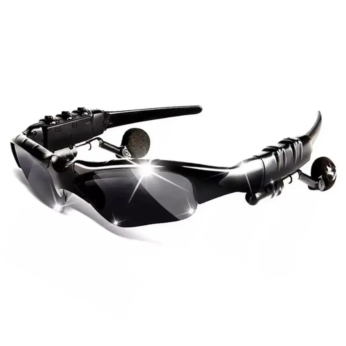 2-in-1 Outdoor Sports Sunglasses Earphones Game Earphones Running Walking Music Earphones Outdoor Hiking Sunglasses Headphones Listening to Music  Call Earbuds