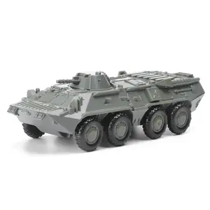 1/72 4D BTR-80 Wheeled Armored Vehicle Military Model Ornaments Gift Unassembled
