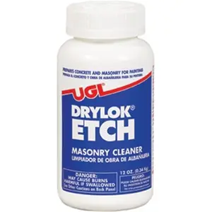 212 MAIN UGL 19 Drylok Etch - 12 oz. Odorless Powder Masonry Cleaner, Stone Efflorescence Remover, Excess Mortar Household Cleaner