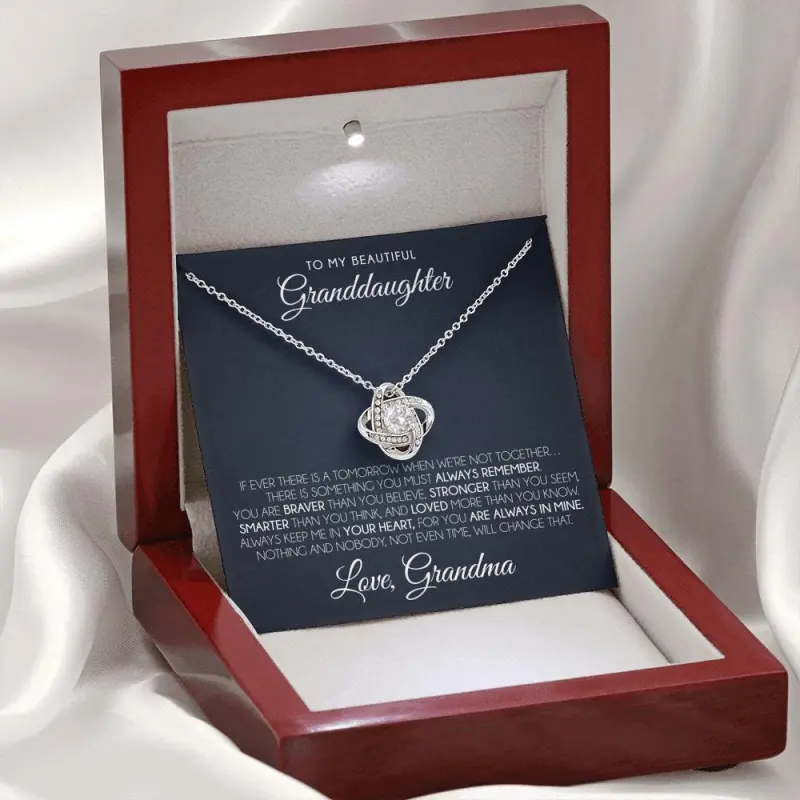Granddaughter Gift, Gift For Granddaughter From Grandmother, Granddaughter Necklace, Granddaughter Birthday, To My Granddaughter Jewelry