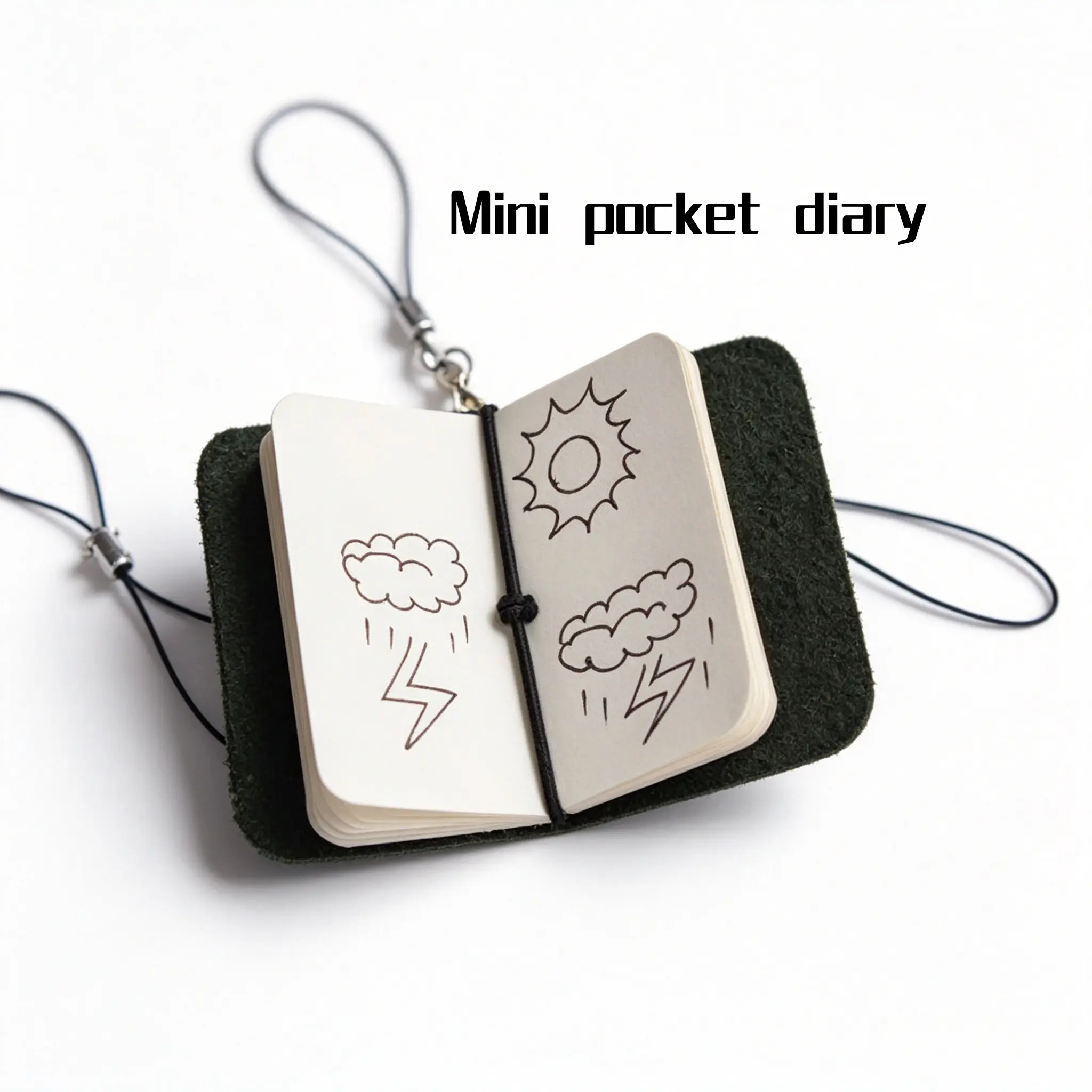 Aesthetic Mini Traveler's Notebook, Handmade Kraft Leather Pocket Journal for Teen Girls, Portable Planner for Scrapbooking, Daily Notes & Jewelry Storage, Mini Travel Products,titanium,keychain,love,Red,MAGA,Hat Keycha,Christmas,Themed,,Tree,Drip,Oil,Set
