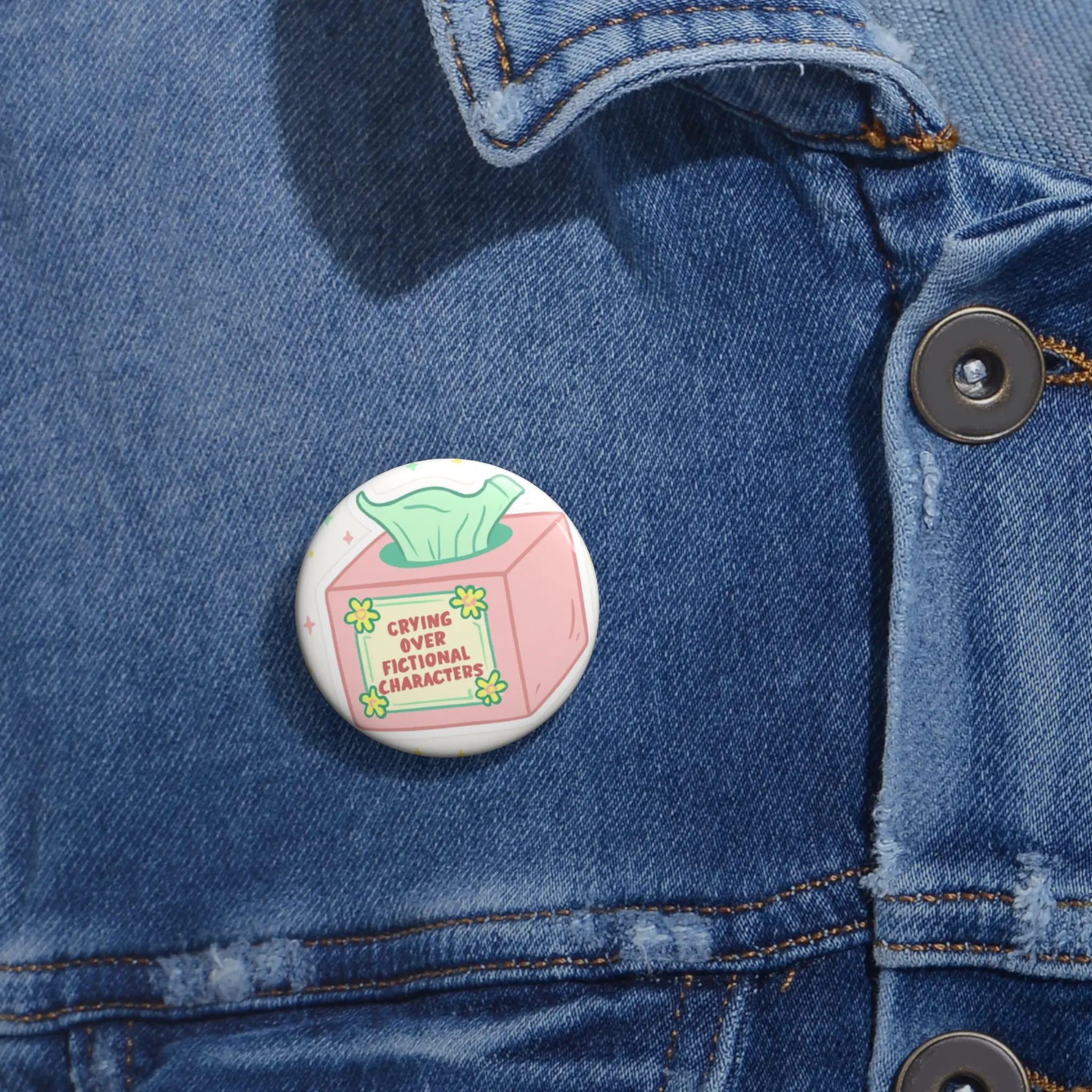 Custom Pin Buttons for Fictional Character Lovers, Cute Pins, Trendy Accessories, Gifts for Book Lovers, Fun Button Badges
