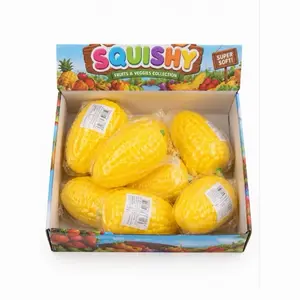 Big Corn Squishy Stress Relief Toy for Adults and Teens, Anxiety Relief Products, Decompression Squeeze & Sensory Stress Reliever for Fidgeting