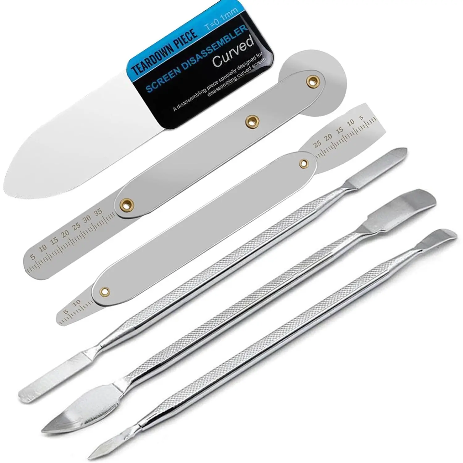 6 count Metal Spudger  Tool Kit for Electronics Repair with Laptop, Cell Phone, Tablet, Computer, Electronics Repair