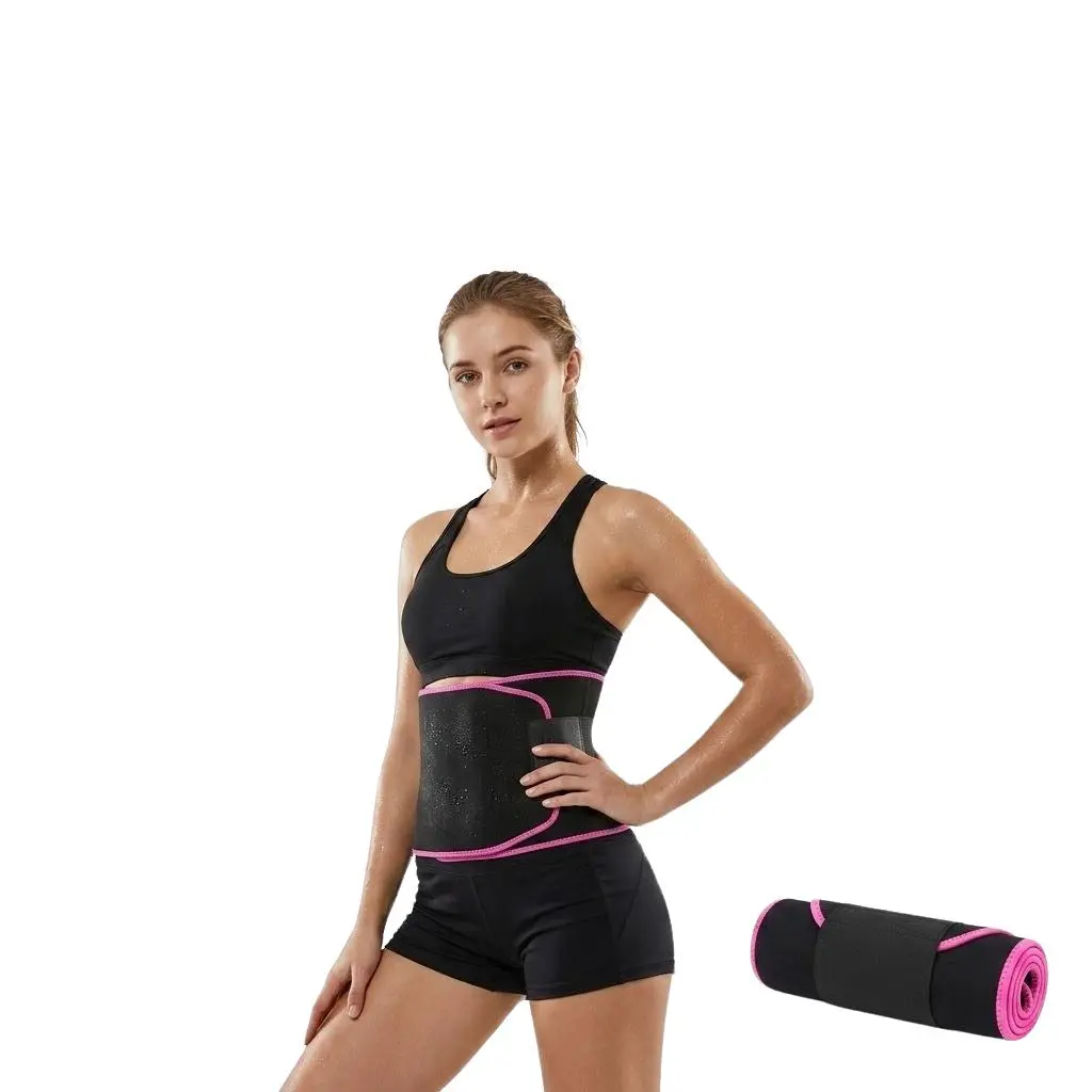 Sweat-Wrap Waist Sculptor – Core-Warming Women’s Waist Trainer Trimmer Band That Traps Heat to Carve a Toned Silhouette, Sport Workout Cincher, Exercise Waistband, Fitness Accessories