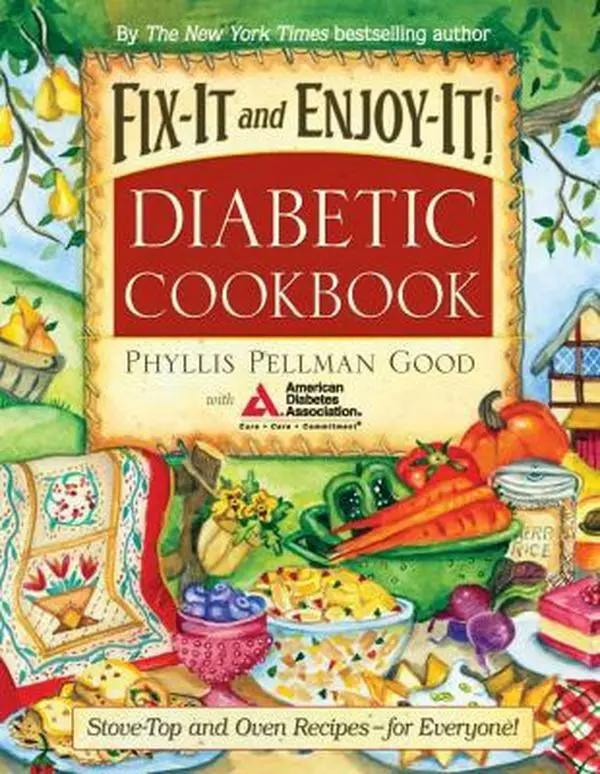 USED Book - Fix-It and Enjoy-It Diabetic: Stove-Top and Oven Recipes-for Everyone! by Phyllis Pellman Good (Paperback) - english