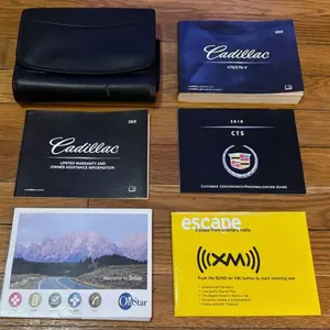 2010 Cadillac CTS CTS-V Owners Operators Owner Manual Set FACTORY
