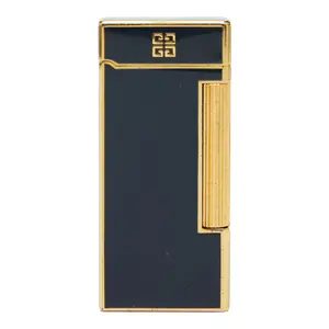Pre-owned Givenchy Zinc Alloy Small Leather Goods Logo Roller Lighter