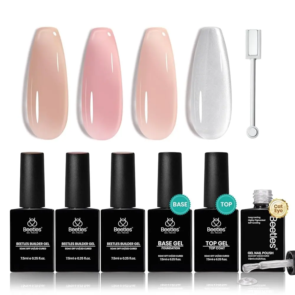 Vitreous Radiance- 4 Colors  [Base+Top Gel&Magnet]