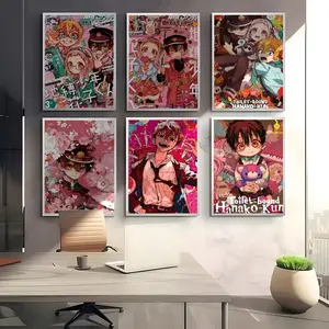 Animation T-Toilet-bound Hanako-kun Poster HD Waterproof Art Poster for Home, Bar & Café Decor | Fade-Resistant, Non-Sticky, Vibrant DIY Wall Print Perfect Decorative Poster for Office & Living Room