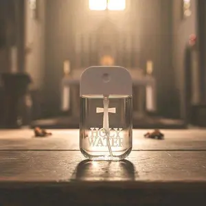 Catholic Holy Water Spray Bottle for Pocket Purse anywhere use