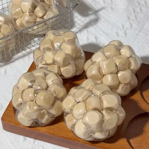 A Tactile Experience with a Wooden Stress-Relief Ball, Crafted by Hand for Sensory Play, Perfect As Gifts for Both Kids And Adults, And Suitable As Desk Toys for Home Or Office