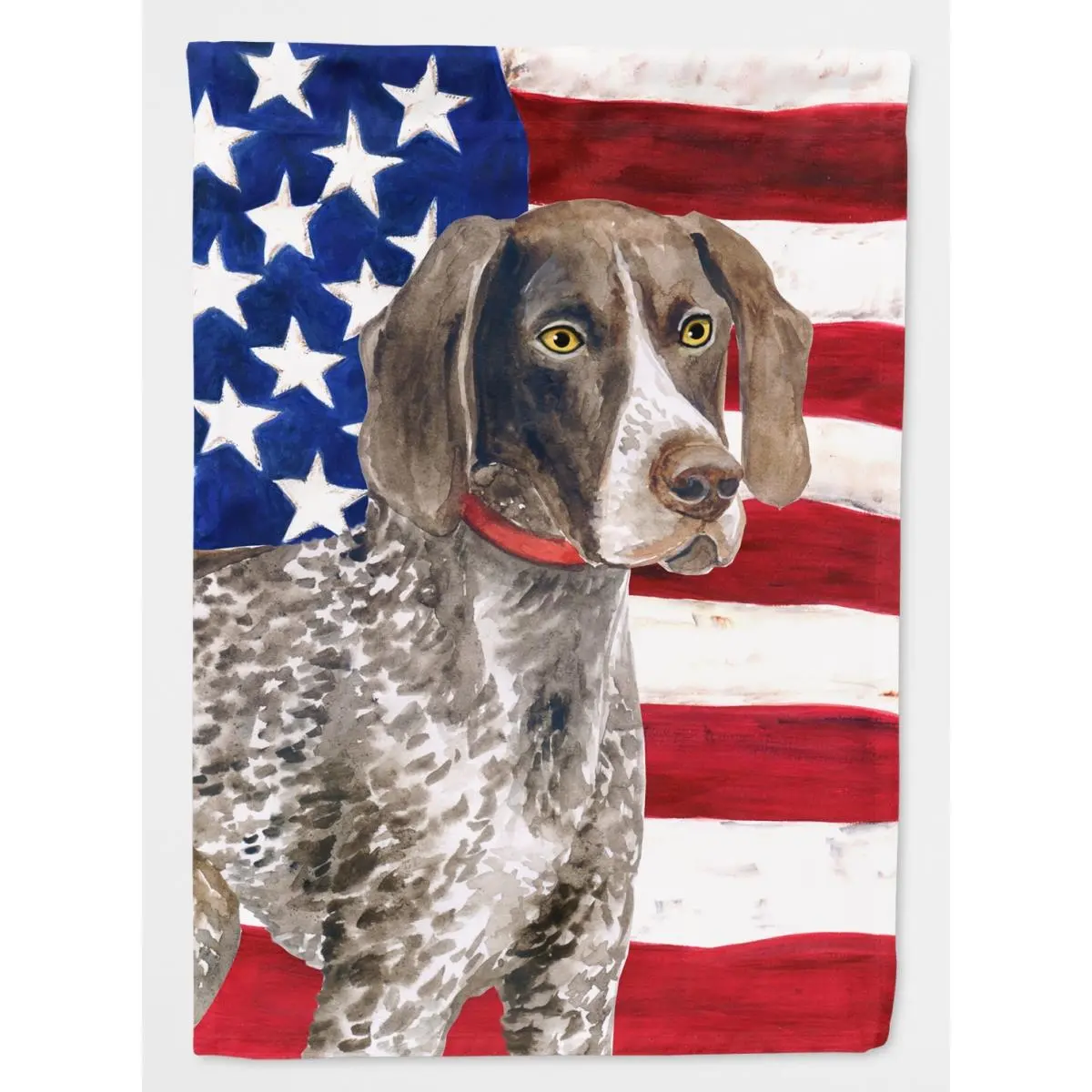 212 MAIN Polyester Weatherproof Double-Sided German Shorthaired Pointer Garden-Size Flag, Patriotic Decor for Boating & Outdoor Sports Use