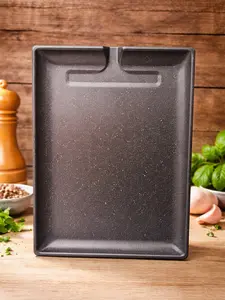 Korean BBQ Grill Plate for Pork Belly & Bulgogi Durable Stone-Coated Non-Stick Surface Portable & Stovetop Compatible Ideal for Home Camping