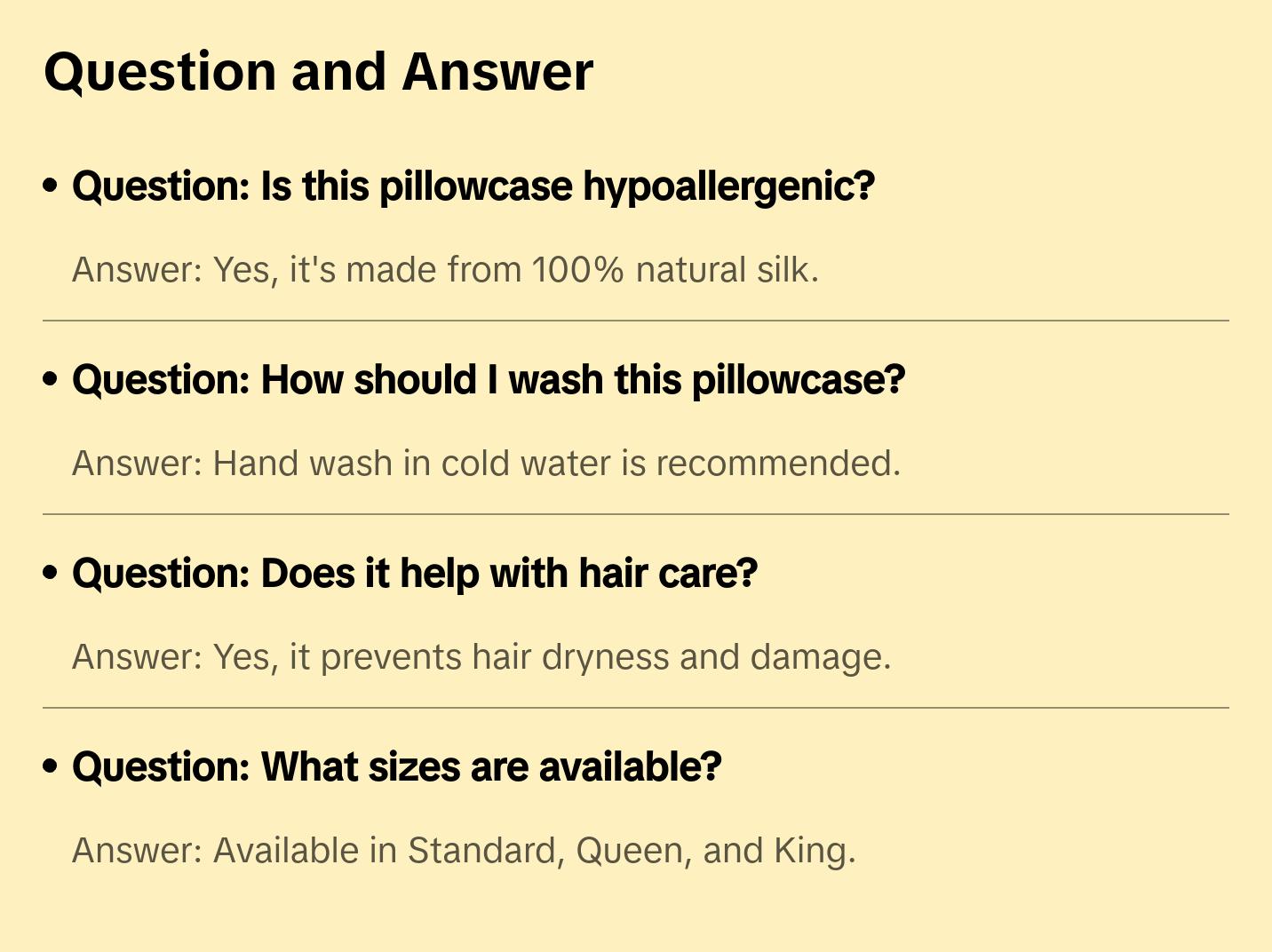 25 Momme Pillowcase- Hidden Zipper Housewife Style 25 Momme Pillowcase- Hidden Zipper Housewife Style