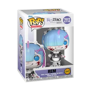 Funko Pop! Re:ZERO − Starting Life in Another World - Rem (Chase) #2113 Collectible Pop Vinyl Figure