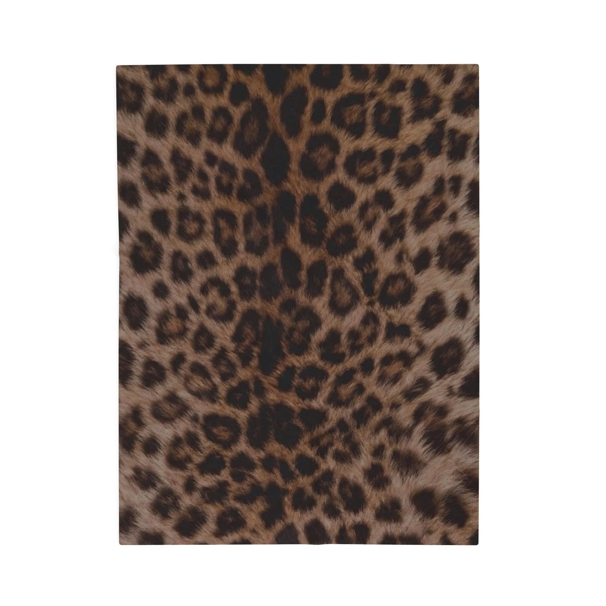 Plush Blanket, Cute Clean Girl Cheetah Print for Baddies, Cozy Throw, Soft Bedding, Gift for Her, Faux Fur Blanket