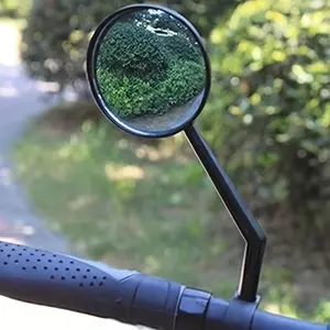 1pc Universal Handlebar Rearview Mirror, Adjustable 360 Degrees Rotate Bike Rear View Mirror For Mountain Road Bikes Cycling Bicycle