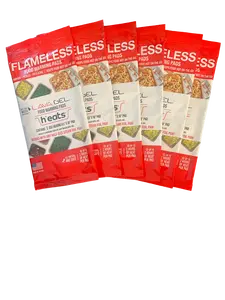 H°eats Flameless Food Warming Pads (6 Pack) - Food Warmers for Parties Buffet Disposable - Party Buffet Servers and Warmers for Half Size Pans - Heating Pads for Chafing Dish- Must-Have Catering Supplies   Kitchen