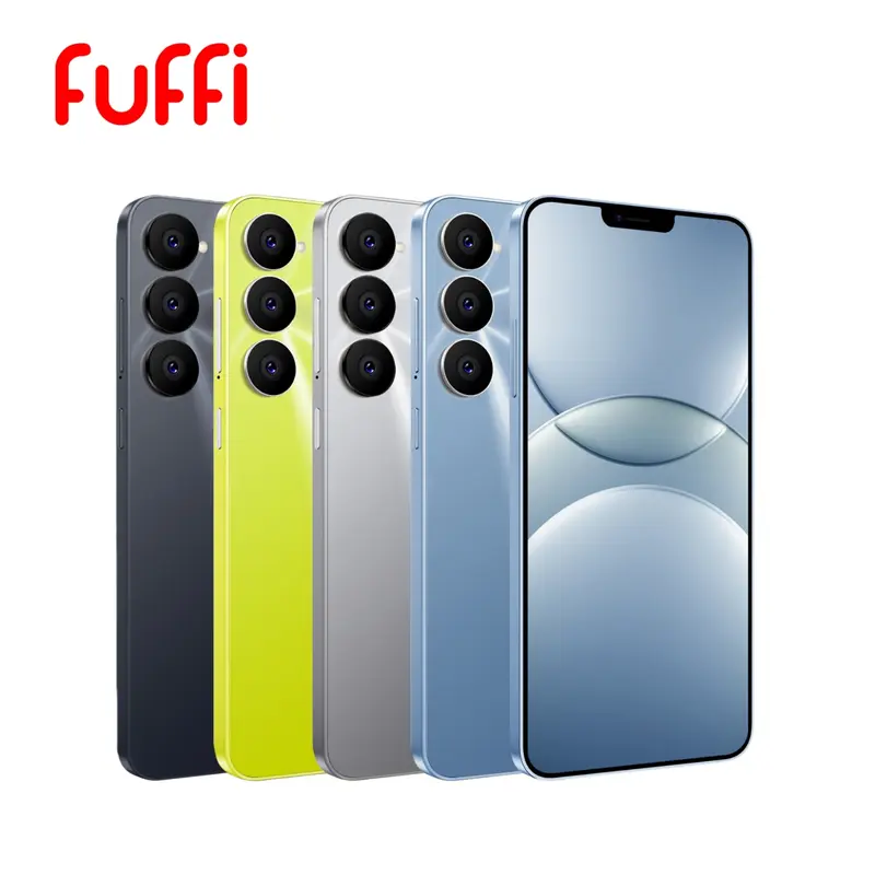 FUFFI M17 PRO 6.56インチ スマートフォン ホワイト 注目 FUFFi-M17 Pro スマートフォン、4+64GB ROM、6.56インチ