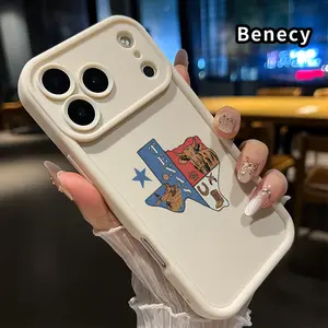 Texas Spirit Emblem Phone Case for iPhone 17 Pro Max 16 15 14 Plus 13 12 Mini 11 XR X XS Air E Matte TPU Drop-Proof Rugged Durable Soft Bumper Cover Gift for women boy