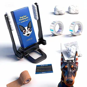 Dog Ear Support and Correction Device, Ear Straightener and Care Tool for Dogs - Doberman Ear Patch Set, Premium Pet Care Solution