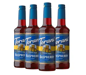 Torani Sugar Free Syrup, Raspberry, 25.4 Ounce (Pack of 4)