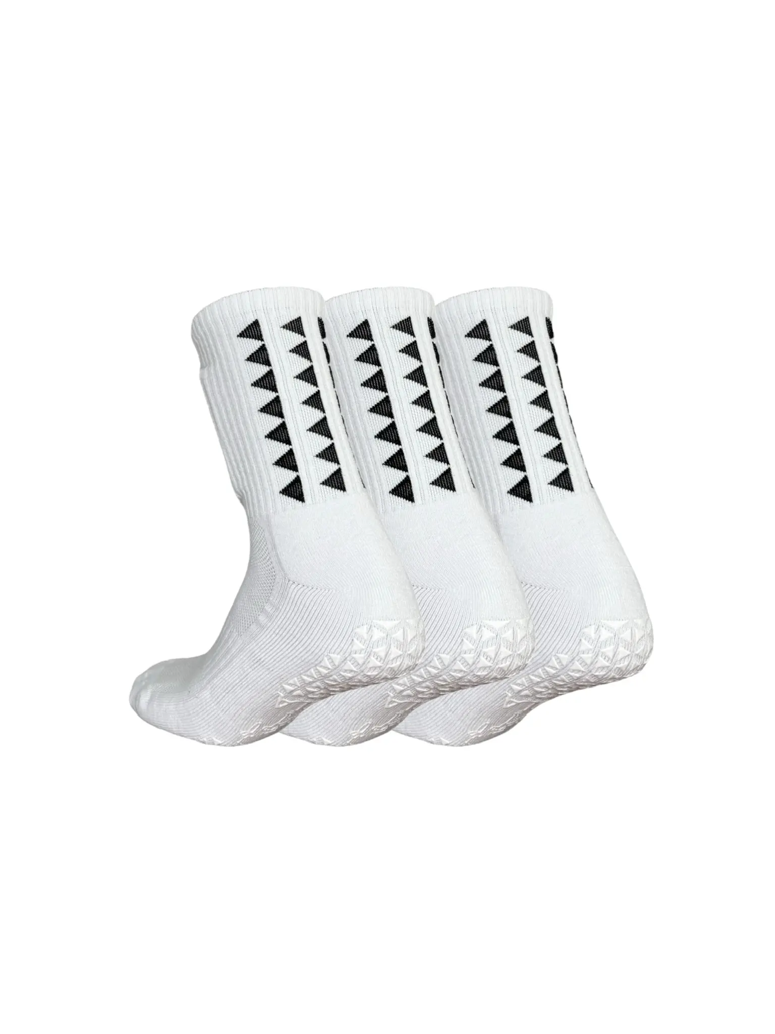 Soccer Grip Socks 1.0 (3 Pairs Large) - Durable Design for Optimal Performance
