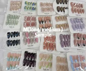 Ava(4274)gc.$20.99 for 20sets Random Press On Nails,Surprise Mixed Styles