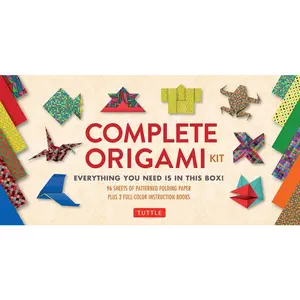 Complete Origami Kit: [Kit with 2 Origami How-To Books, 98 Papers, 30 Projects] This Easy Origami for Beginners Kit Is Great for Both Kids and Adults -- Tuttle Studio, General Merchandise