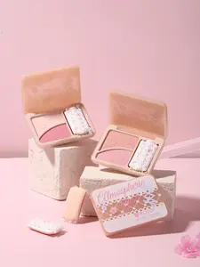 ROZO Luminous Blush&Glow Palette - Long-lasting Highlight & Natural Finish Makeup Color Dewy Powder Radiance