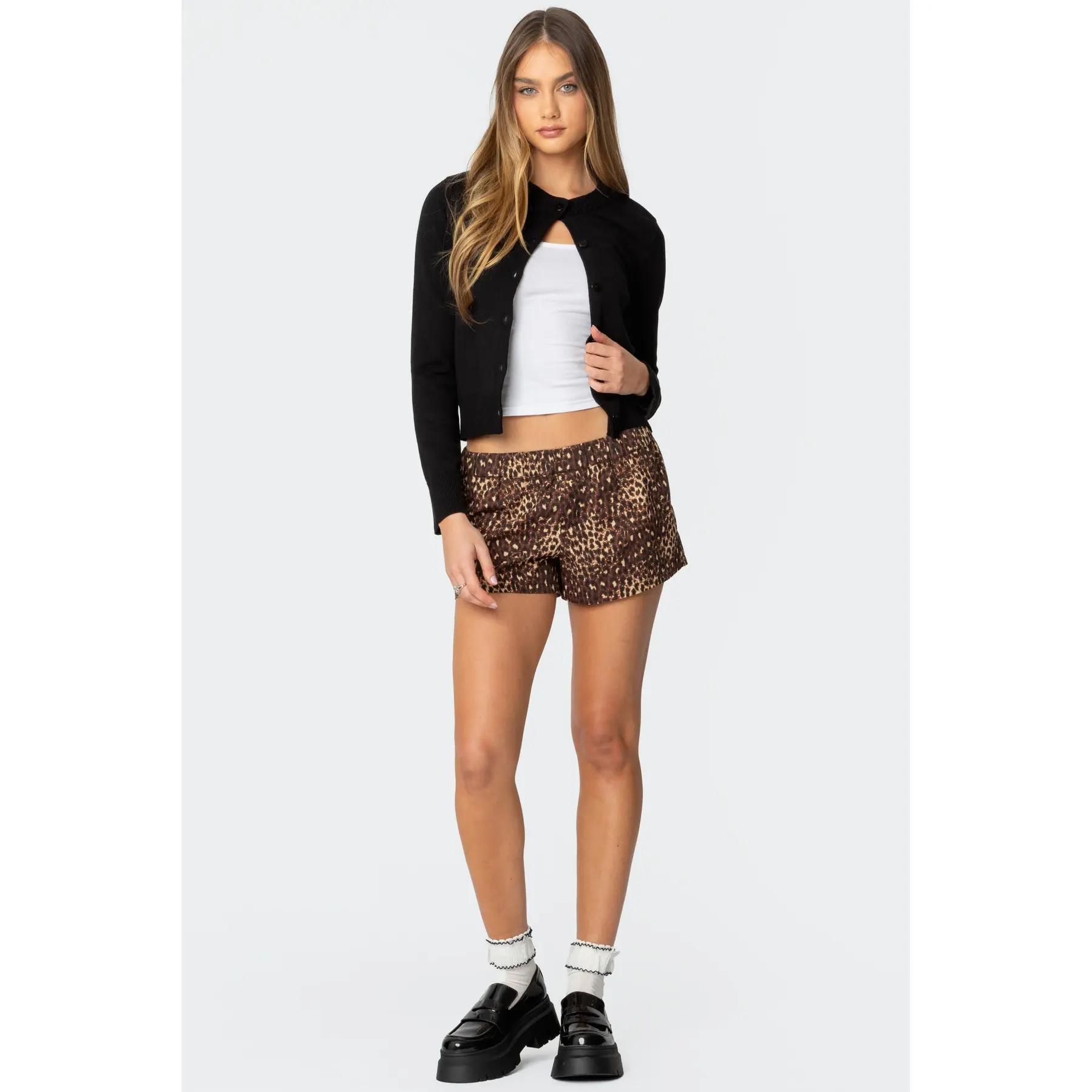 Leopard Printed Boxer Shorts Leopard Printed Boxer Shorts