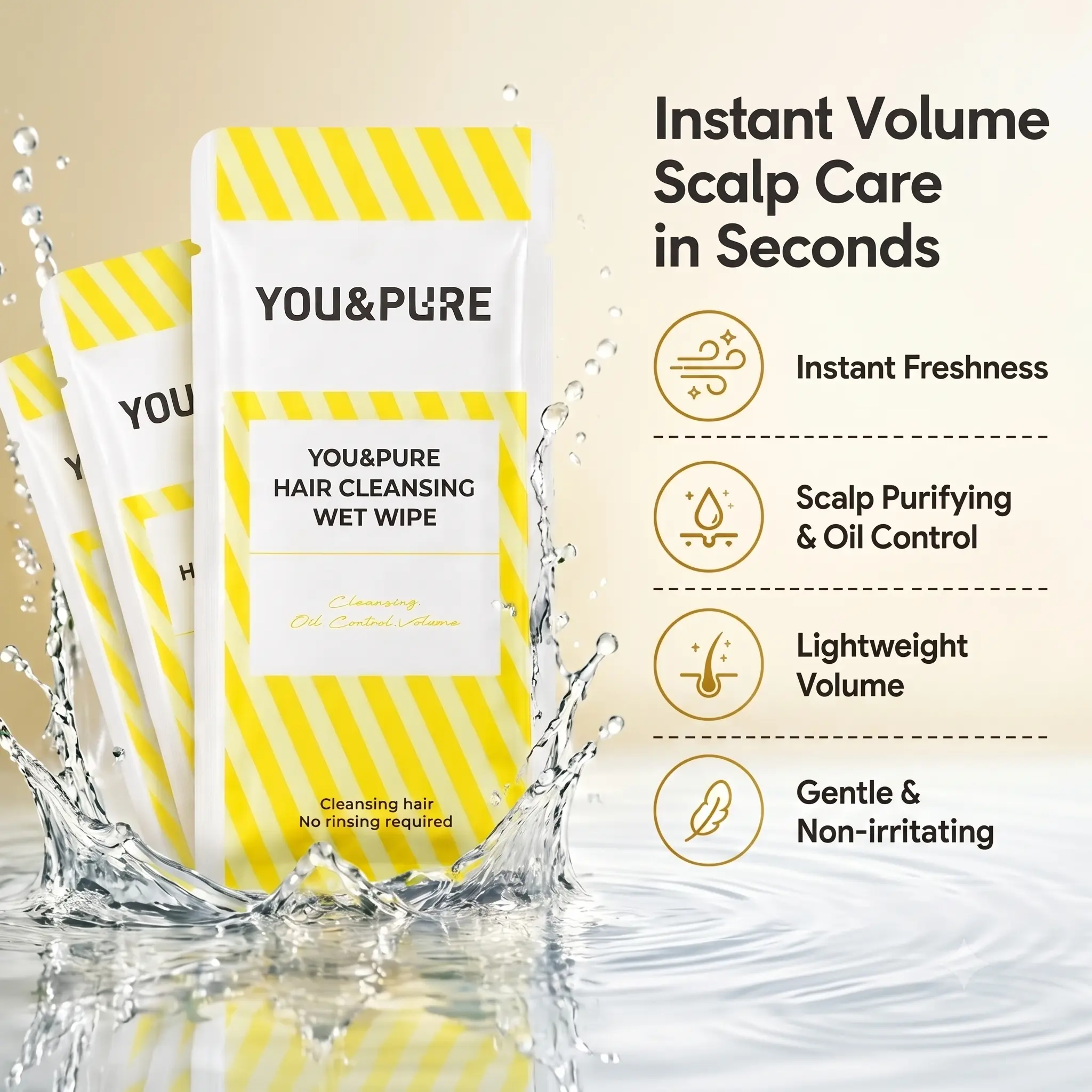 Dry Shampoo Wipes– Fix Oily Hair in 30 Seconds, No Water Needed, No White Residue, Instant Volume & Oil Control, On-the-Go Hair Refresh, No Rinse Dry Shampoo Alternative for Oily Hair, Oil Control Scalp Cleaner, Gym & On-the-Go