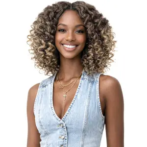 Bobbi Boss Brazilian Pre-Looped Crochet Braids - HAWAIIAN CURL 8" 4X
