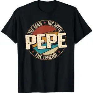 Pepe Shirts from Grandchildren Pepe the Myth the Legend T-Shirt