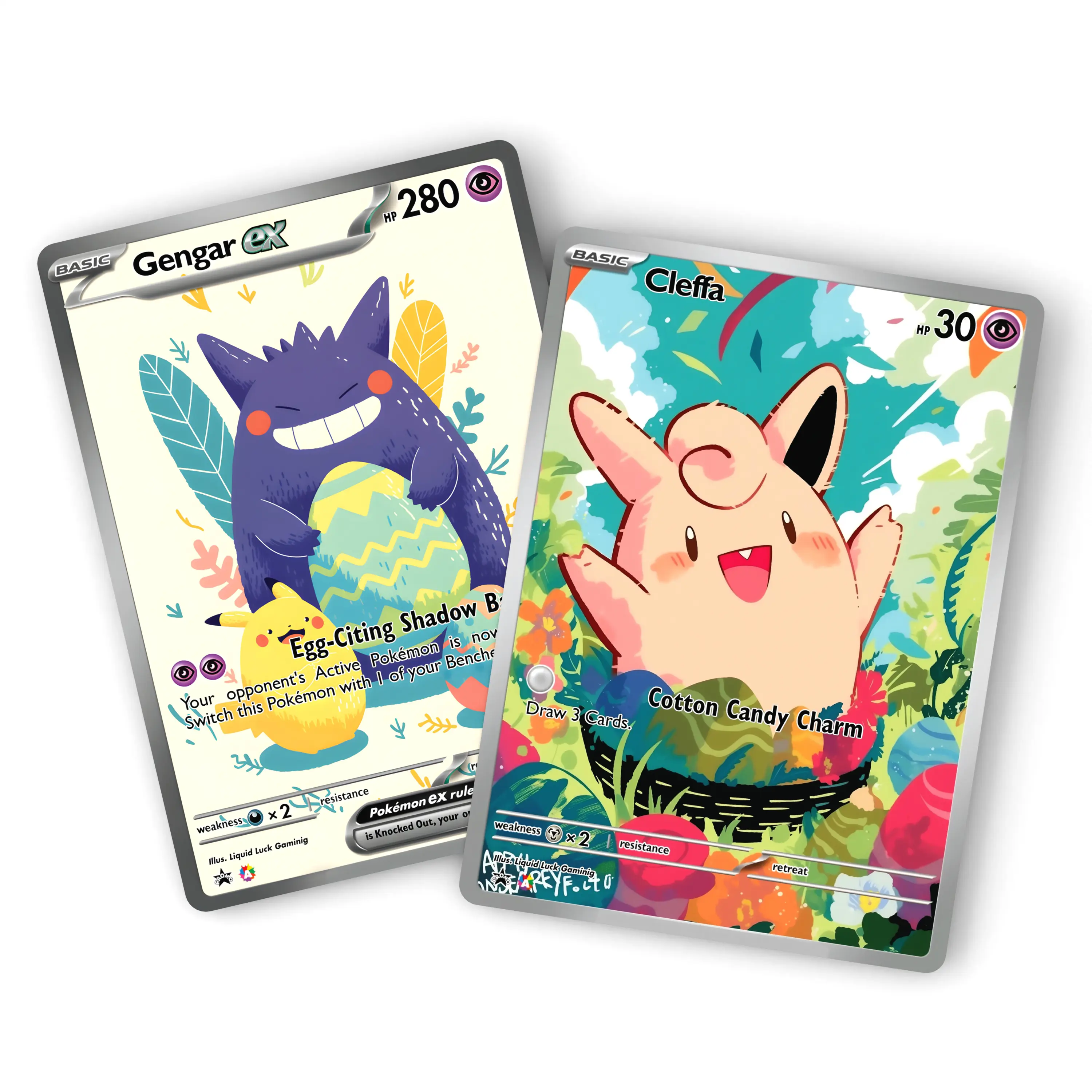 Adorable Easter Pokemon | Custom Fan-Art Pokemon Cards | The Perfect Easter  Pokemon Gift | Umbreon, Pikachu, Eevee, Charizard, and More! Tcg Booster  Packs Premium Booster Pack - TikTok Shop